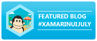 Featured #XamarinUIJuly Badge